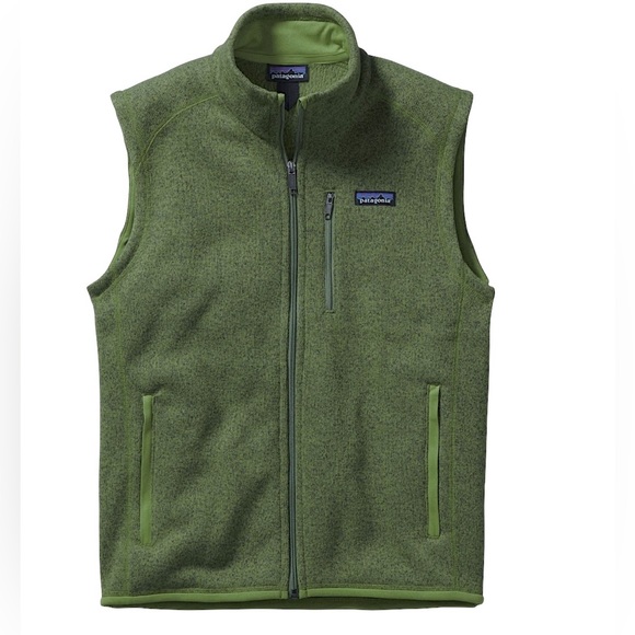 Patagonia Other - Patagonia Better Sweater Mens Full Zip Fleece Lined Green Hiking Outdoor Vest S